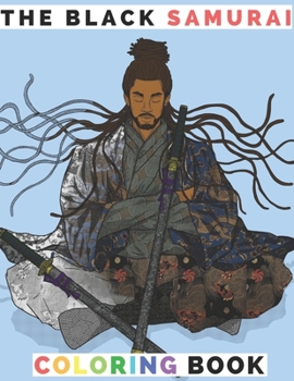 Paperback The Black Samurai Coloring Book