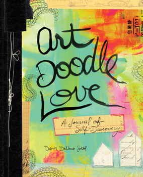 Paperback Art Doodle Love: A Journal of Self-Discovery Book