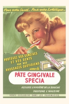 Paperback Vintage Journal Ad for French Gum Cream Book