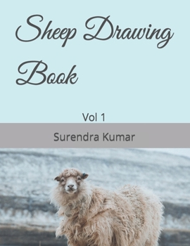 Paperback Sheep Drawing Book: Vol 1 Book