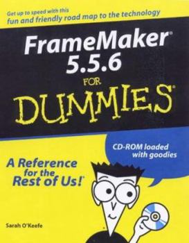 Paperback FrameMaker 5.5.6 for Dummies [With CDROM] Book