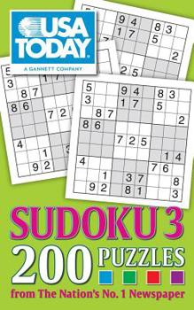 Paperback USA Today Sudoku 3: 200 Puzzles Book