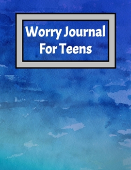 Paperback Worry Journal For Teens Book