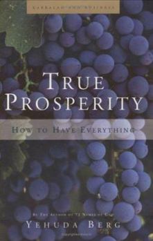 Hardcover True Prosperity: How to Have Everything Book