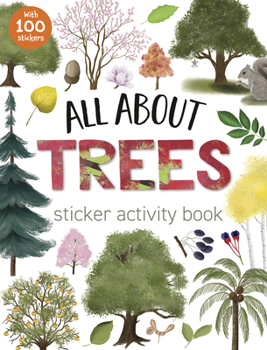 Paperback All about Trees Sticker Activity Book