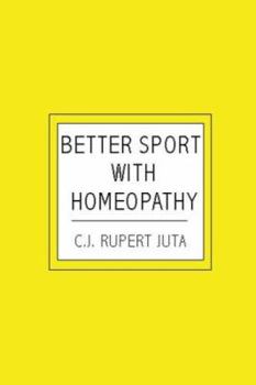 Paperback Better Sport with Homeopathy Book