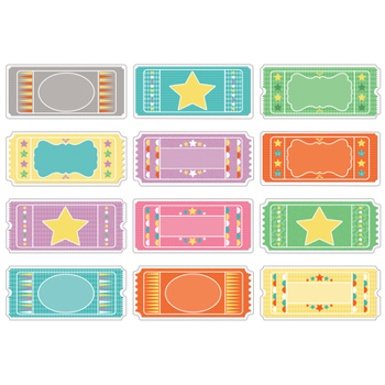 Misc. Up and Away Tickets Cutouts Book