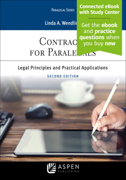 Paperback Contracts: Legal Principles and Practical Applications for Paralegals [Connected eBook with Study Center] Book