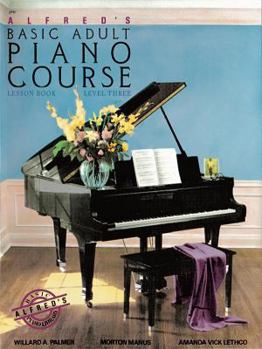 Paperback Alfred's Basic Adult Piano Course Lesson Book, Bk 3 Book
