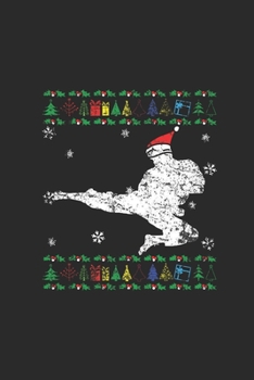 Ugly Christmas Karate: Graph Paper Notebook (6" x 9" - 120 pages) ~ Christmas Themed Notebook for Daily Journal, Diary, and Gift