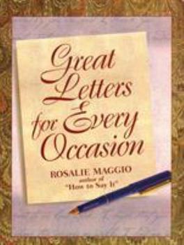 Paperback Great Letters for Every Occasion Book