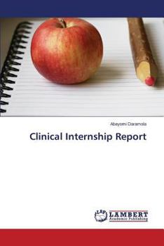 Paperback Clinical Internship Report Book