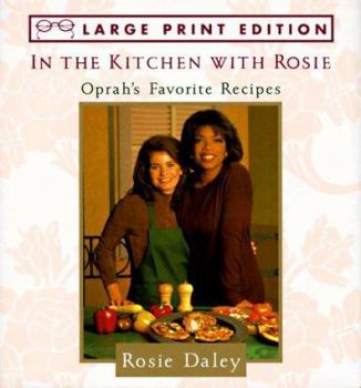 Hardcover In the Kitchen with Rosie [Large Print] Book