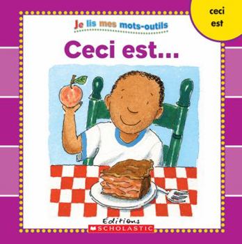 Paperback Ceci est [French] Book