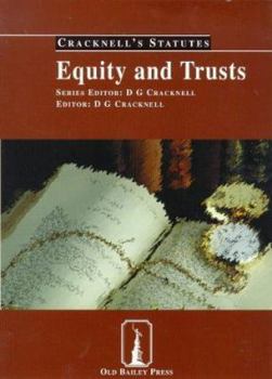 Paperback Equity and Trusts: Statutes (Cracknell's Companion Cases and Statutes) Book