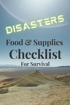 Paperback Disasters: Food & Supplies. Checklist for Survival Book