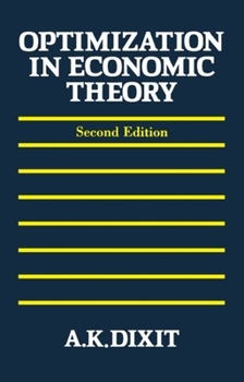 Paperback Optimization in Economic Theory Book