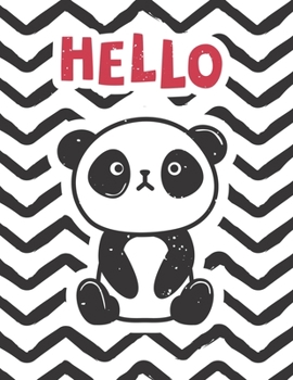 Hello: Cute Panda 2019-2020 Academic Planner Weekly Monthly Organizer Class Scheduler Calendar for Students And Teachers
