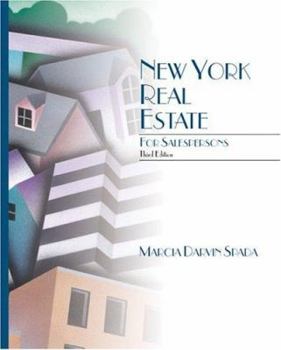 Paperback New York Real Estate for Salespersons Book