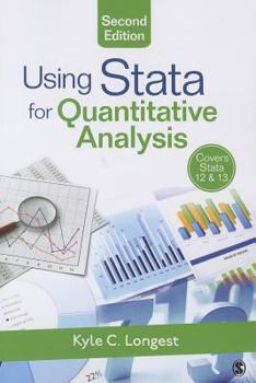 Paperback Using Stata for Quantitative Analysis Book