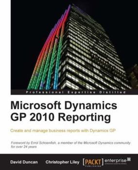 Paperback Microsoft Dynamics GP 2010 Reporting Book