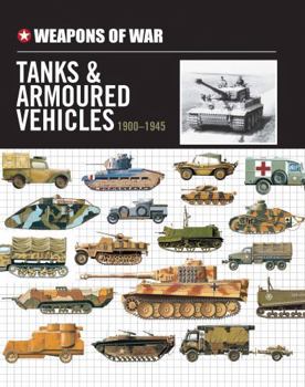 Hardcover Weapons of War Tanks & Armored Vehicles 1900-1945 Book