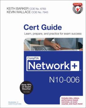 Hardcover Comptia Network+ N10-006 Cert Guide Book