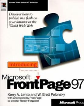 Paperback Introducing Microsoft FrontPage 97 Book