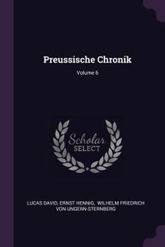 Paperback Preussische Chronik; Volume 6 Book