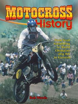 Hardcover Motocross History Book