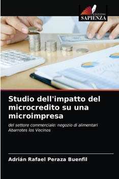 Paperback Studio dell'impatto del microcredito su una microimpresa [Italian] Book