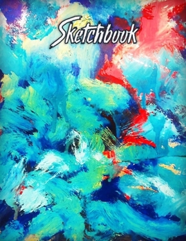 Sketchbook: 100 Blank Pages, 8.5 x 11, Sketch Pad for Drawing, Doodling and Painting