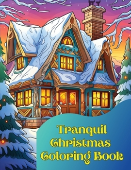 Paperback Tranquil Christmas Coloring Book