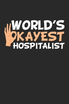 World's kayest Hospitalist: Lustiger Krankenhausmitarbeiter  Notizbuch liniert 120 Seiten für Notizen Zeichnungen Formeln Organizer Tagebuch
