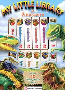 Board book My Little Library of Dinosaurs Book