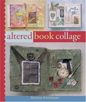 Hardcover Altered Book Collage Book