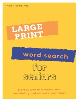 Paperback large print word search for seniors: word search 200 puzzles, adult word search puzzles, big letter word search puzzles, extra large print word search Book