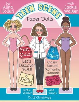 Paperback Teen Scene Paper Dolls Book