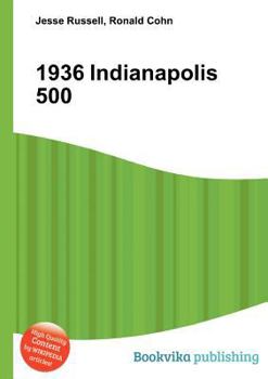 Paperback 1936 Indianapolis 500 Book