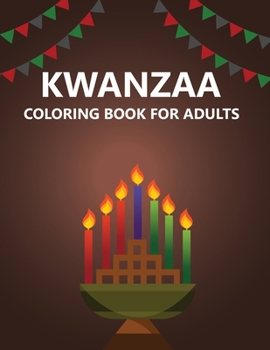 Paperback Kwanzaa Coloring Book For Adults Book