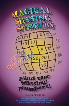 Paperback Magical Missing Numbers Book