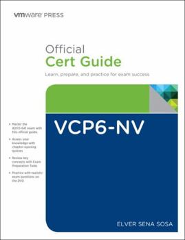 Hardcover VCP6-NV Official Cert Guide (Exam #2V0-641) Book