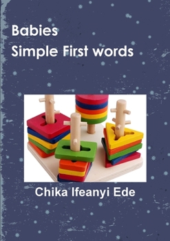 Paperback Babies Simple First Words Book