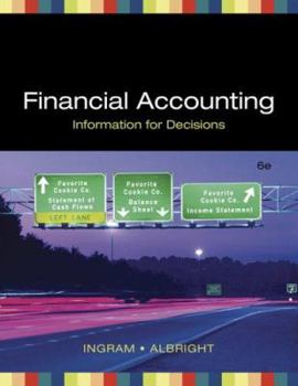 Hardcover Financial Accounting: Infor for Decisions [With CDROM] Book