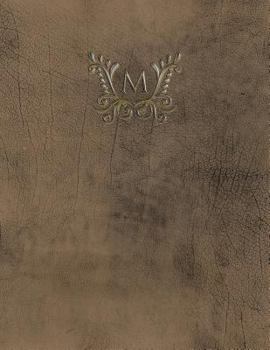 Paperback Monogram "M" Grid Sketchbook Book