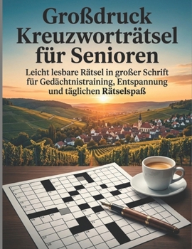 Großdruck Kreuzworträtsel für Senioren: Leicht lesbare Rätsel in großer Schrift für Gedächtnistraining, Entspannung und täglichen Rätselspaß (German Edition)