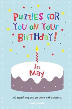 Paperback Puzzles for you on your Birthday - 1st May Book