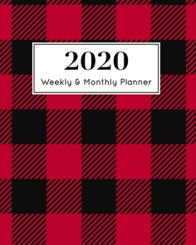 2020 Weekly & Monthly Planner: January 1st - December 31st 2020| Organizer Schedule Journal for 2020 | Buffalo Plaid