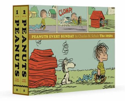 Hardcover Peanuts Every Sunday: The 1950s Gift Box Set Book