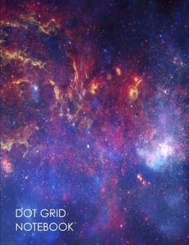 Paperback Dot Grid Notebook: 100 Dot Grid pages ( Space ) Book